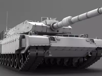 Leopard 2 3D model buy