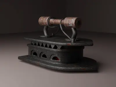 Iron  machine Free 3D model