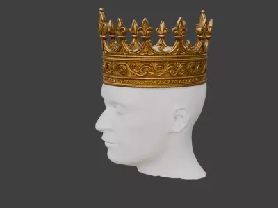 KINGS CROWN 3D print model