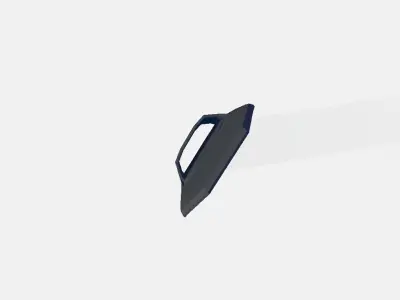 Belt Knife Holder Low-poly 3D model
