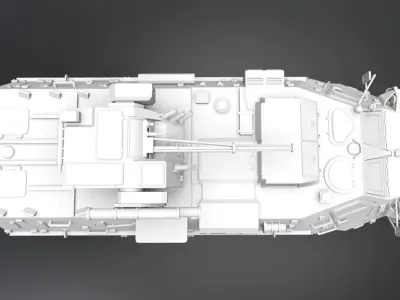 BTR 4e Scale model 3D print model