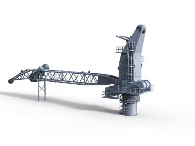 Dockside crane Typ C 3D print model