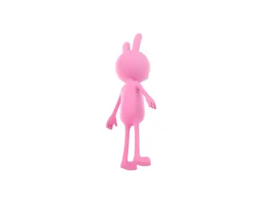 Mascot023 Bunny 3D model