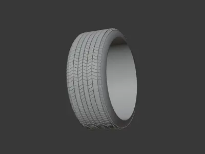 Car Tire 3d model  3D model
