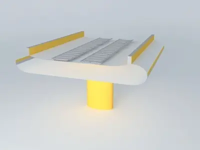 Royal RailTorpedo Railway Element Free 3D model