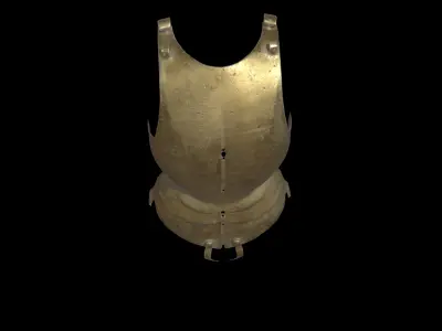 Golden Shield 3D model purchase