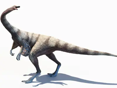 Ornithomimus Animated 