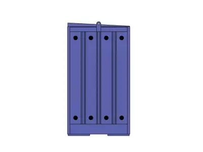 Model Railways Industrial  Large Oil Storage Cabinets for FDM 3D print model