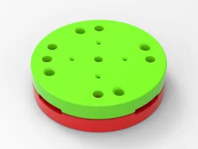Mold for diecast Roadmaster RM275 truck tire Scale 1 to 25 3D print model