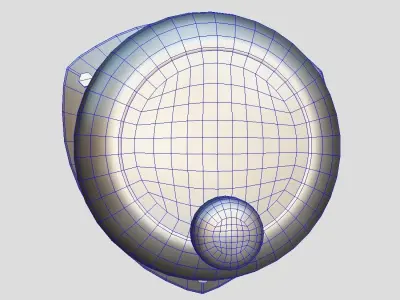 Fire Bell Low-poly 3D model