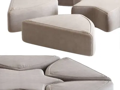 Star Sofa 3D model