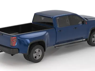 Generic Pickup Truck 01 3D model