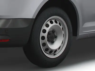 Volkswagen Caddy Startline 2020 wheel 3D model