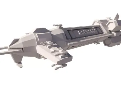 Spaceship-spacecraft-Ultra8 3D model