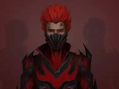 escarlate 3D model