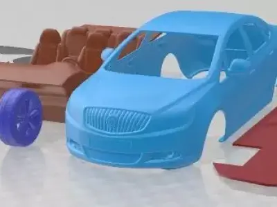 Buick Verano 2012 Printable Car  3D print model