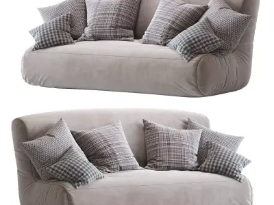 Bean Bag Sofa N11 3D model