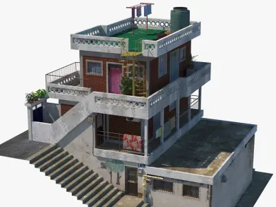 Changsin-dong House 3D model