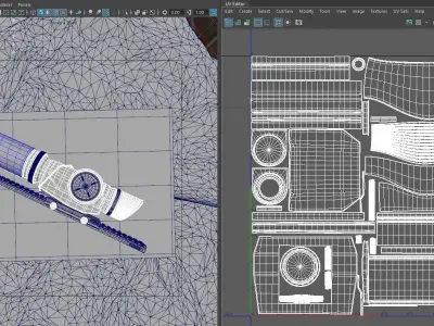 Realistic Scope Low-poly 3D model