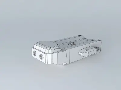 Weapons Propulsion Test Platform Free 3D model