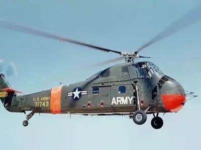Sikorsky H-34 3D model purchase