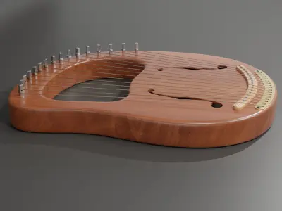 Harp 3D model