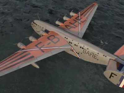 Sud Est Se-200 Amphitrite  -  LeO H-49 3D model