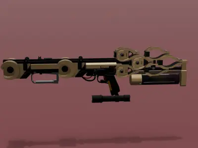 Ray Gun 3D model 3D model