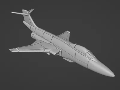 McDonnell Douglas F-101 Voodoo 3D print model