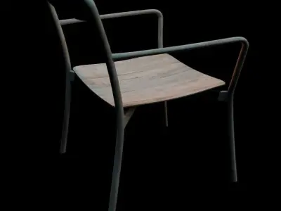 Mattiazzi Branca Chair 3D model