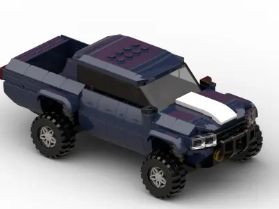 MocBricks3D - Lego Racing Truck 3D print model purchase
