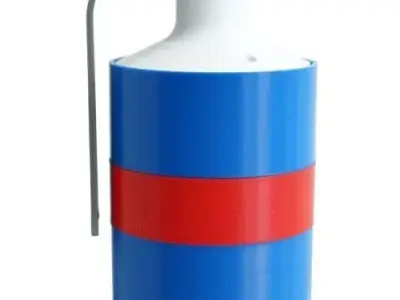 Light and sound irritant grenade Drofa-PM 3D print model purchase