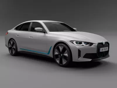 Bmw I4 Free 3D model