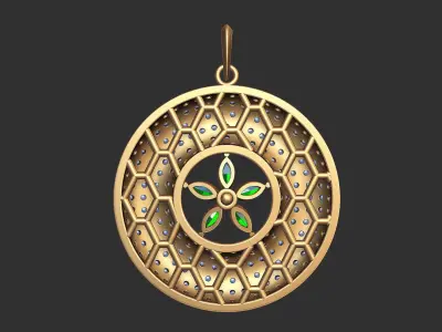 hemishere pendant Free 3D model