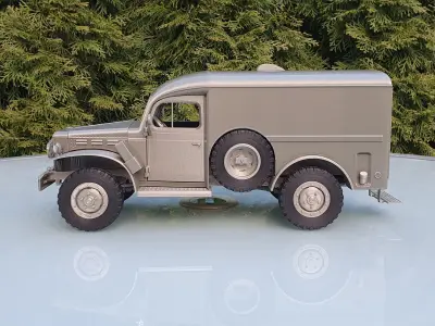 Dodge WC54 - scale model kit FDM 3D print model