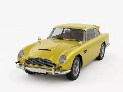 Classic British Grand Tourer 3D model