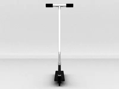 Scooters scooter Low-poly 3D model