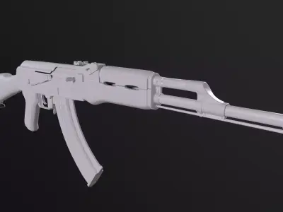 AK-47 Free 3D model get