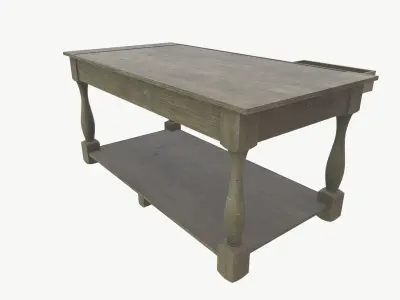 Console Table Low-poly 3D model purchase