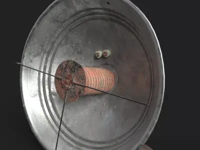 Old Heater 3D model