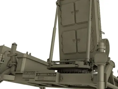 EL  M-2084 Radar 3D model
