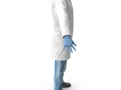Scientist Clothes 3D model