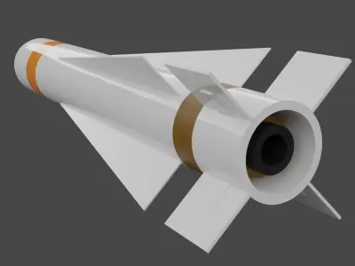 AGM 65D marverick missile 3D model