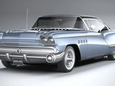  Generic American Car 1958 
