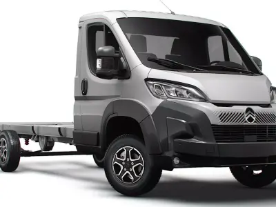 Citroen Jumper Chassis SingleCab L4 2026 3D model