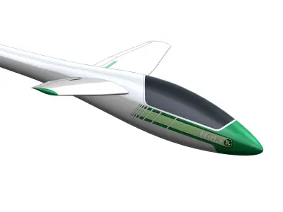 Glider LAK 11 Nida Free 3D model