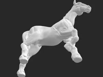 Horse basic 2 3D model