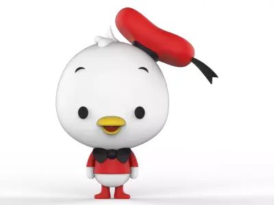 Duck 3D 3D model