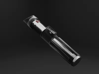 dart vader lightsaber 3D model