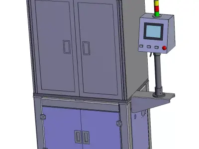 Automatic drilling machine 3D model